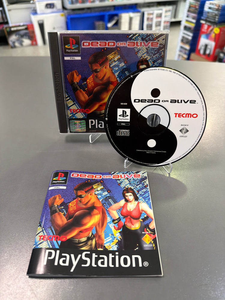 Dead or Alive für Sony PlayStation 1 PS1 mit Originalhülle und Anleitung – gebraucht
