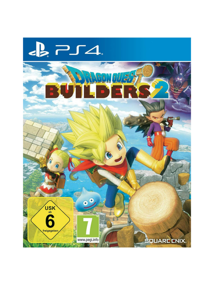 Dragon Quest Builders 2 für PlayStation 4 PS4 mit Originalverpackung und Spiel-Blu-ray in gebrauchtem Zustand.