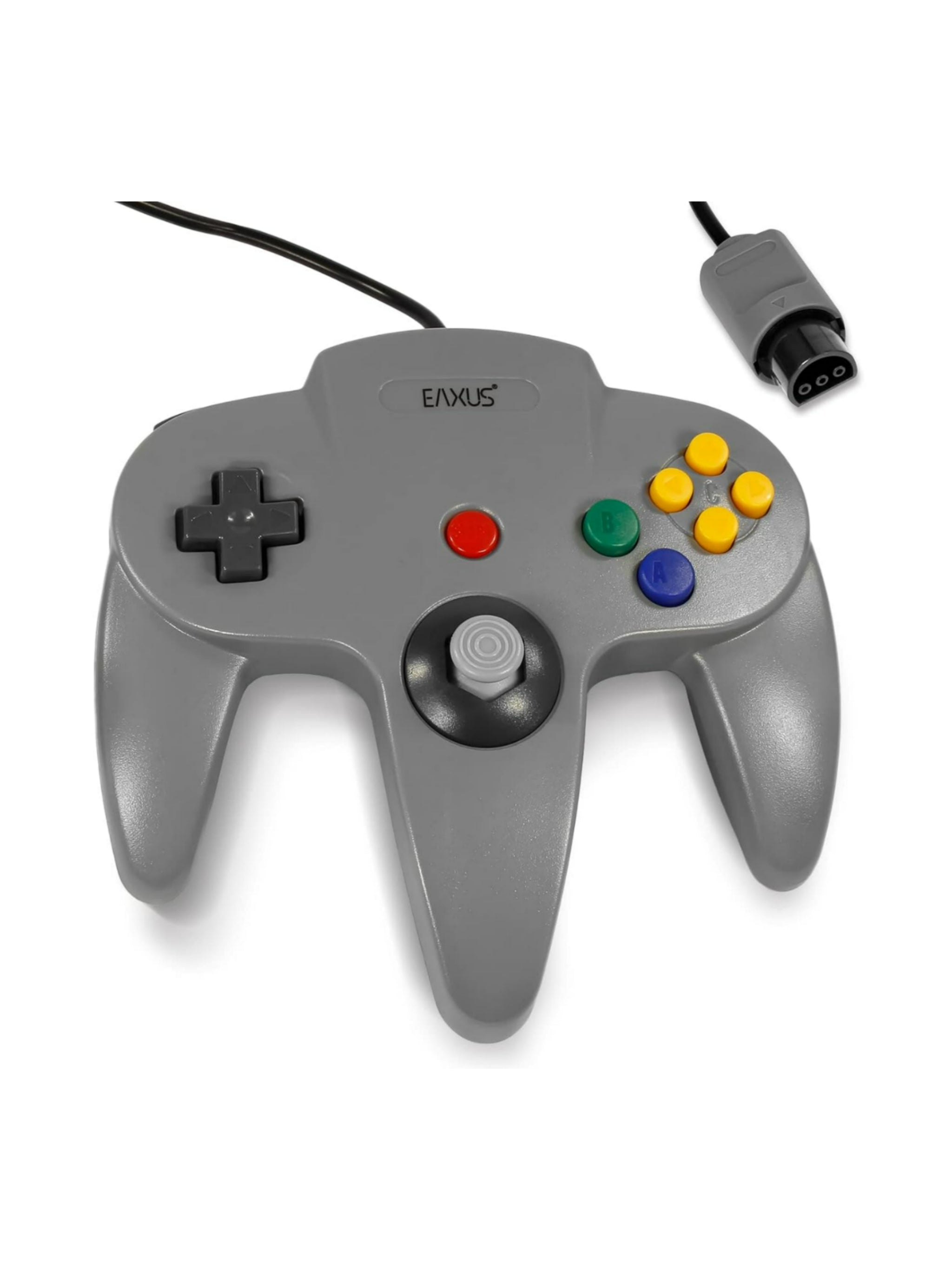 Eaxus Nintendo 64 Controller grau Ersatz Controller N64 kaufen Game Center VS Villingen-Schwenningen seit 1992