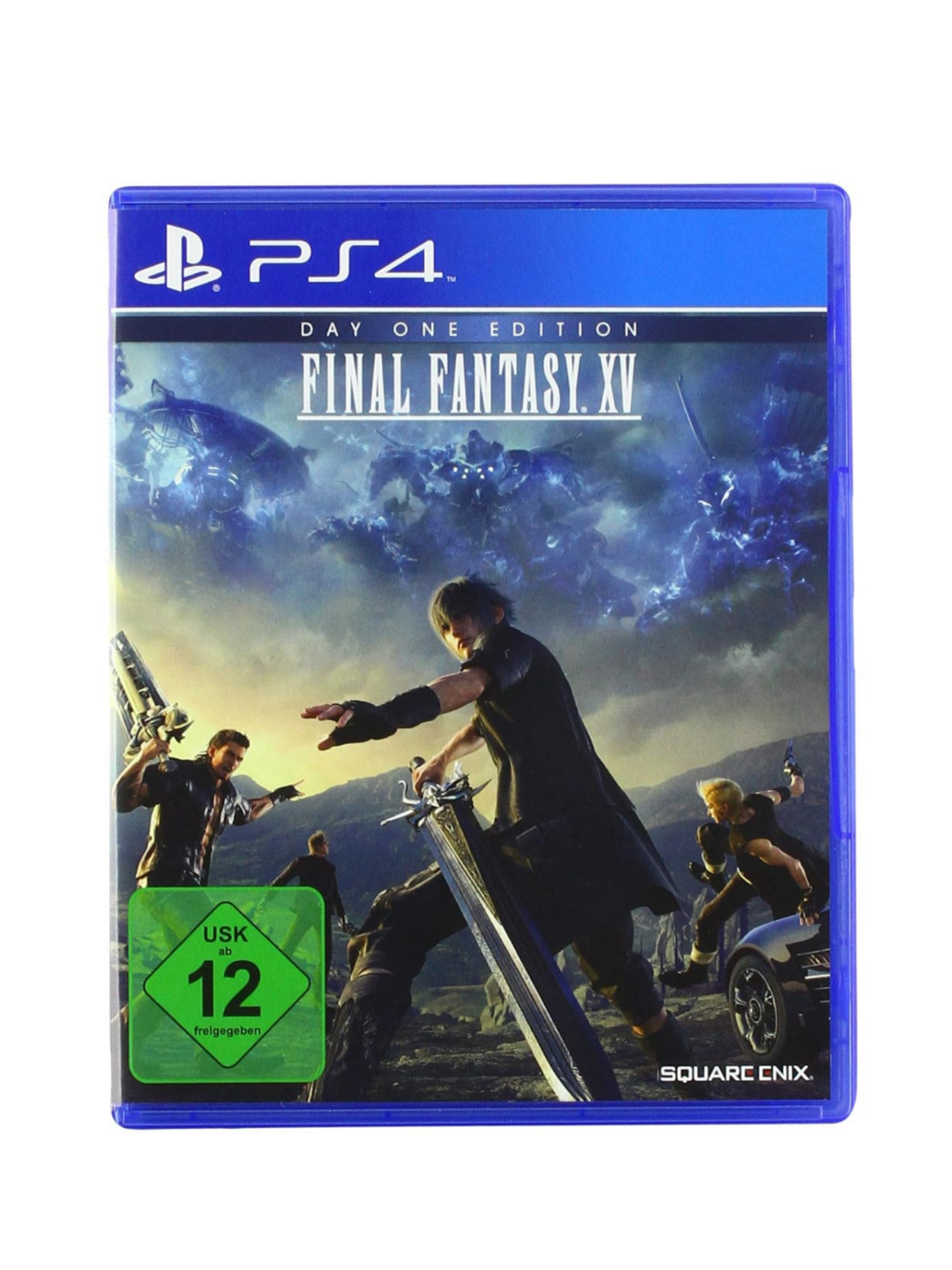 Final Fantasy XV Day One Edition für PlayStation 4 – PS4 Action-Rollenspiel von Square Enix mit Noctis, offener Fantasy-Welt, Echtzeitkämpfen, Magie und emotionaler Story