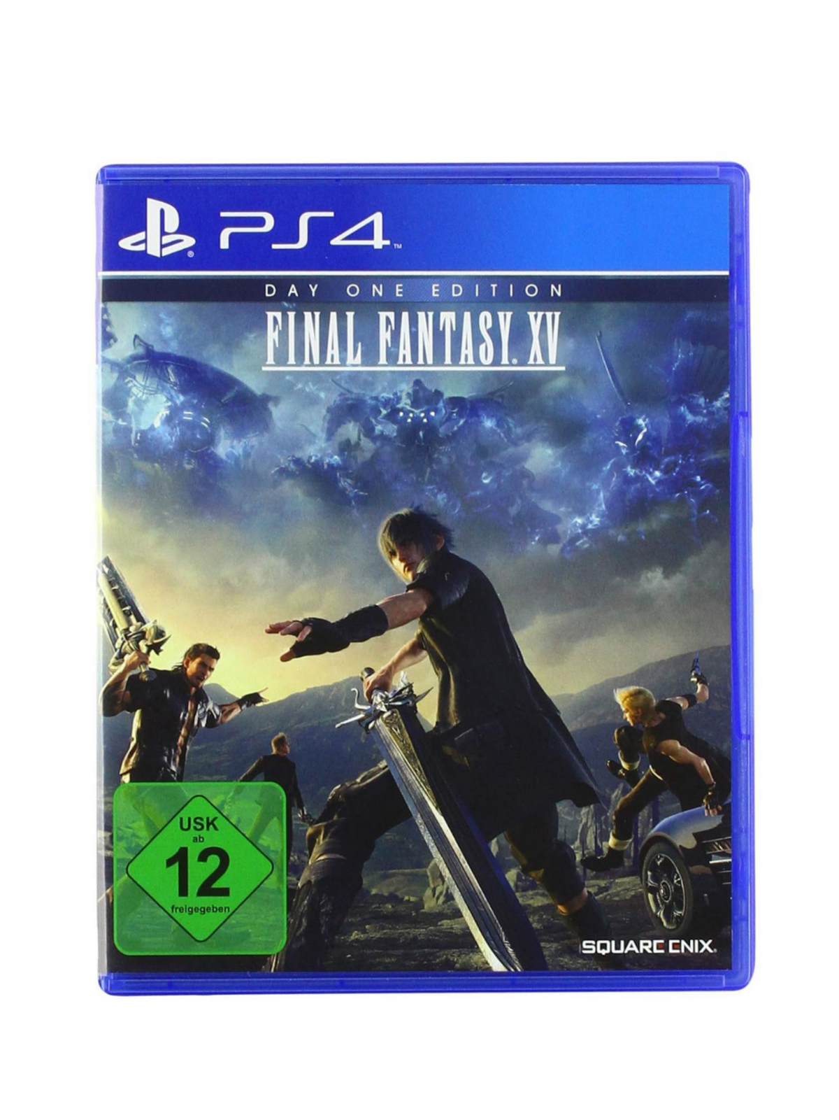 Final Fantasy XV Day One Edition für PlayStation 4 – PS4 Action-Rollenspiel von Square Enix mit Noctis, offener Fantasy-Welt, Echtzeitkämpfen, Magie und emotionaler Story