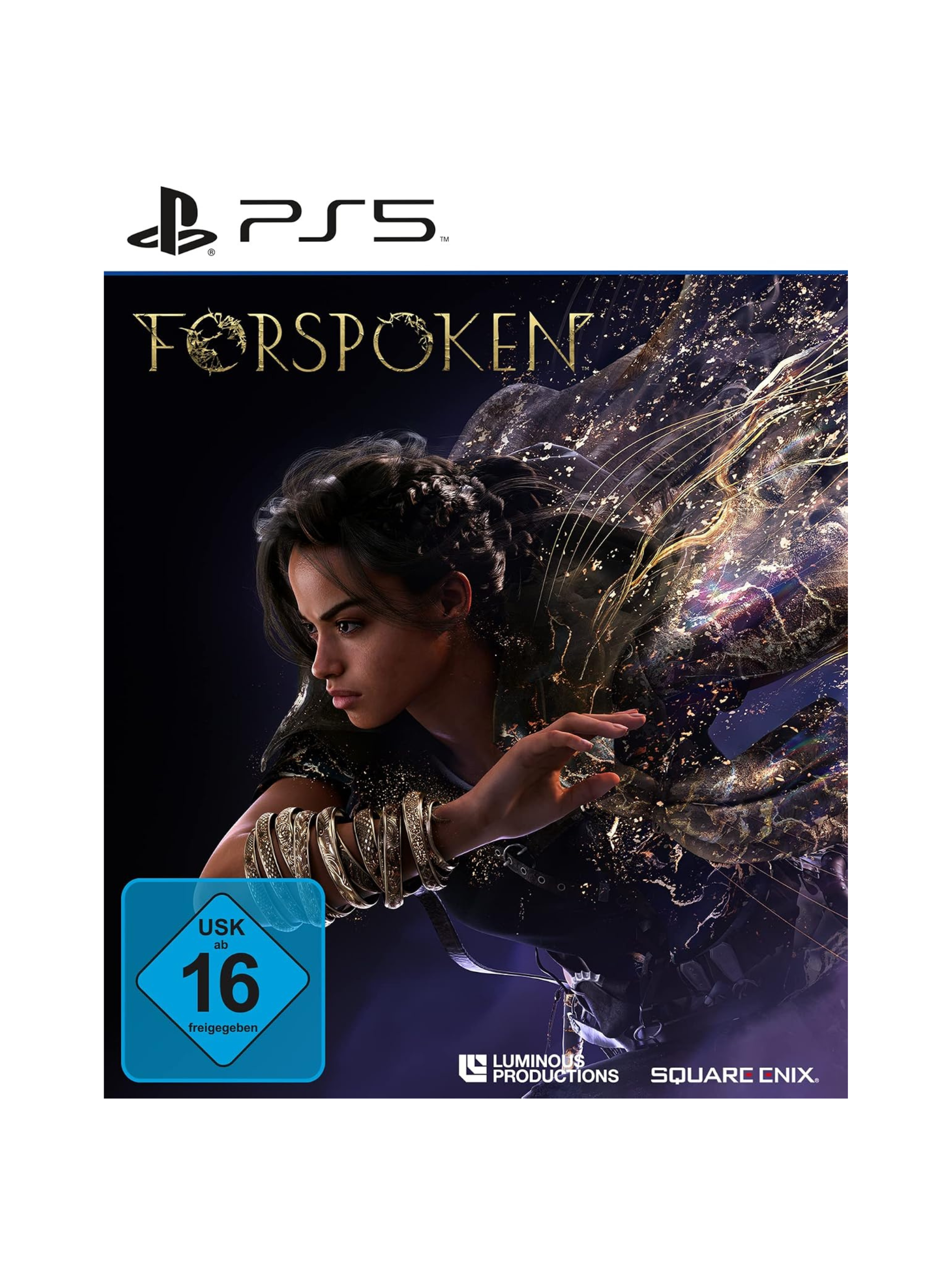 Forspoken PlayStation 5 PS5 gebraucht mit Original PS5 Spiel Blu-ray und Verpackung
