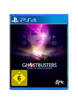 Ghostbusters Spirits Unleashed für PlayStation 4 PS4 mit Originalverpackung und Spiel-Blu-ray in gebrauchtem Zustand.