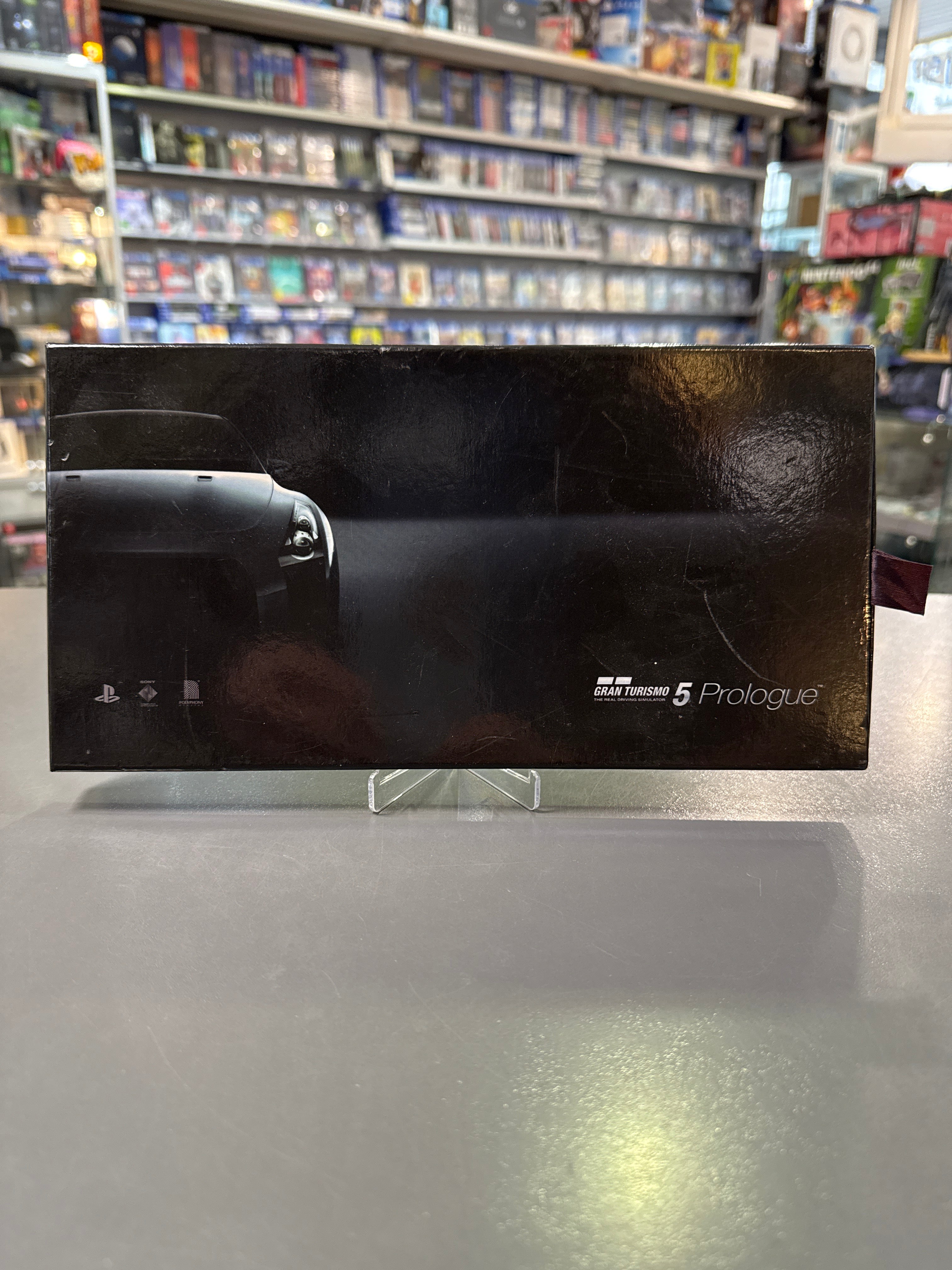 Gran Turismo 5 Prologue Pressemappe / Media Promo Edition für PS3, seltenes Sammlerstück aus der Promotion-Phase des Rennspiels Gran Turismo 5 Prologue, exklusives Marketing- und Pressematerial.