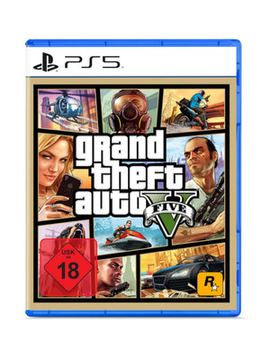 Grand Theft Auto V GTA 5 PS5 Spiel – PlayStation 5 Open World Action Abenteuer gebraucht