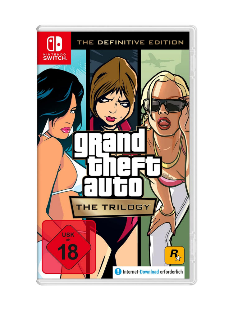 GTA The Trilogy The Definitive Edition für Nintendo Switch als gebrauchtes Videospiel