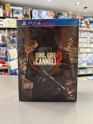 Guns Gore & Cannoli 2 Collector's Edition Strictly Limited Games PlayStation 4 PS4 neu