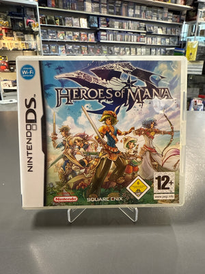 Heroes of Mana Square Enix Nintendo DS 3DS 2DS komplett gebraucht