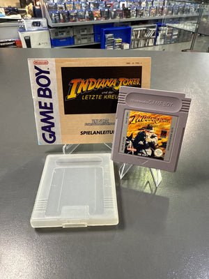 Indiana Jones und der Letzte Kreuzzug Game Boy Spielmodul – Nintendo Handheld Retro-Action-Adventure basierend auf dem Filmklassiker