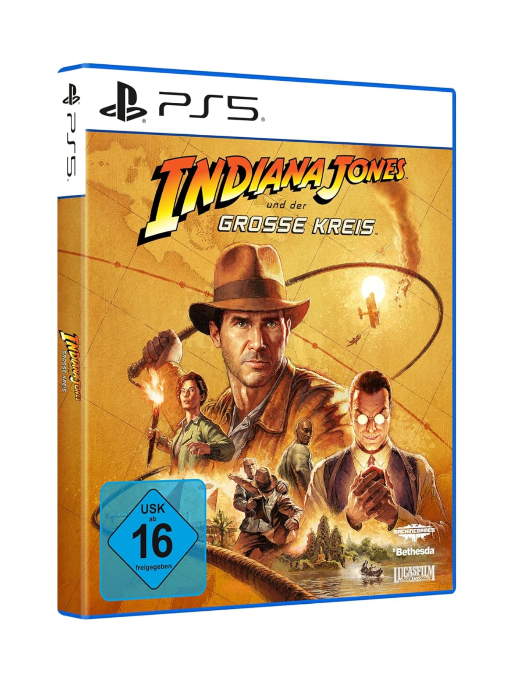 Indiana Jones und der Große Kreis PS5 gebraucht Standard Edition mit Hülle und Disc