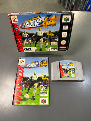 International Superstar Soccer 64 Nintendo 64 Fußball Spiel kaufen N64 Klassiker Game Center VS Villingen-Schwenningen seit 1992