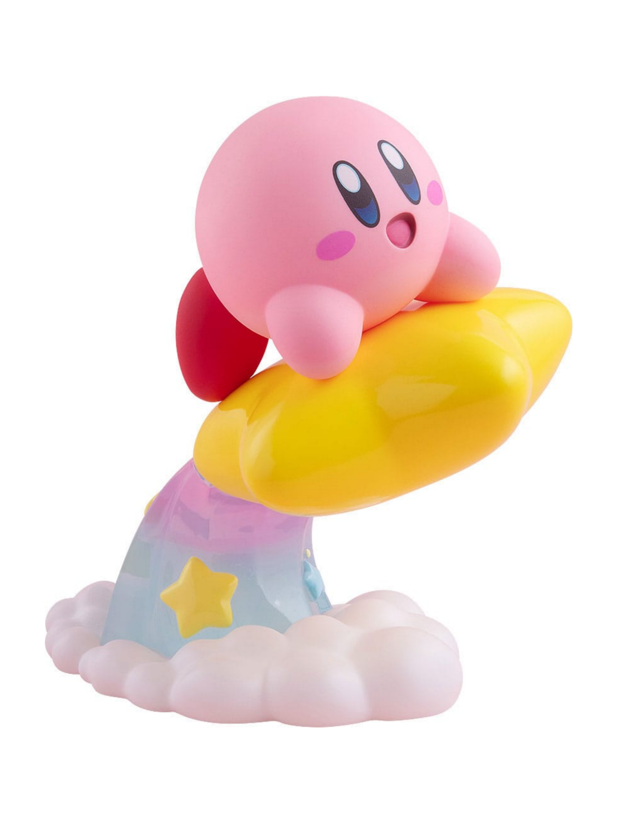 Kirby PVC Statue von Good Smile Company, ca. 14 cm groß, detailreiche Sammlerfigur mit Base in Original-Fensterbox, Neuware