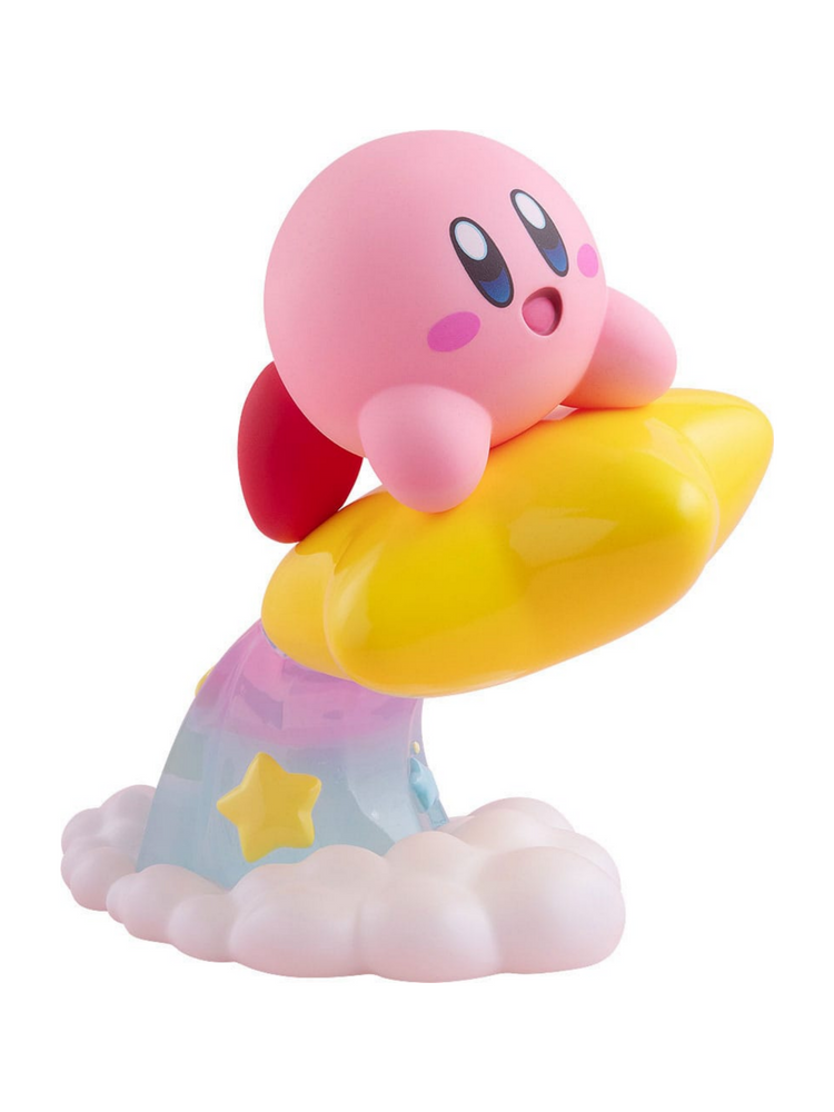 Kirby PVC Statue von Good Smile Company, ca. 14 cm groß, detailreiche Sammlerfigur mit Base in Original-Fensterbox, Neuware