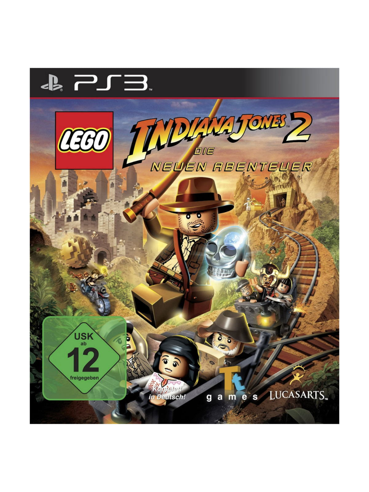 LEGO Indiana Jones 2 Die neuen Abenteuer gebraucht Videospiel