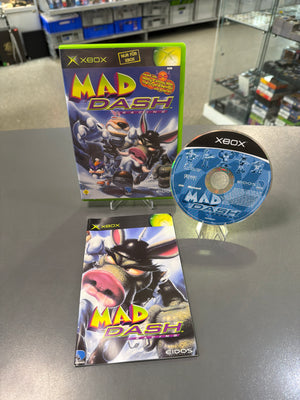Mad Dash Racing für Xbox Classic inklusive OVP und Anleitung als gebrauchtes Videospiel