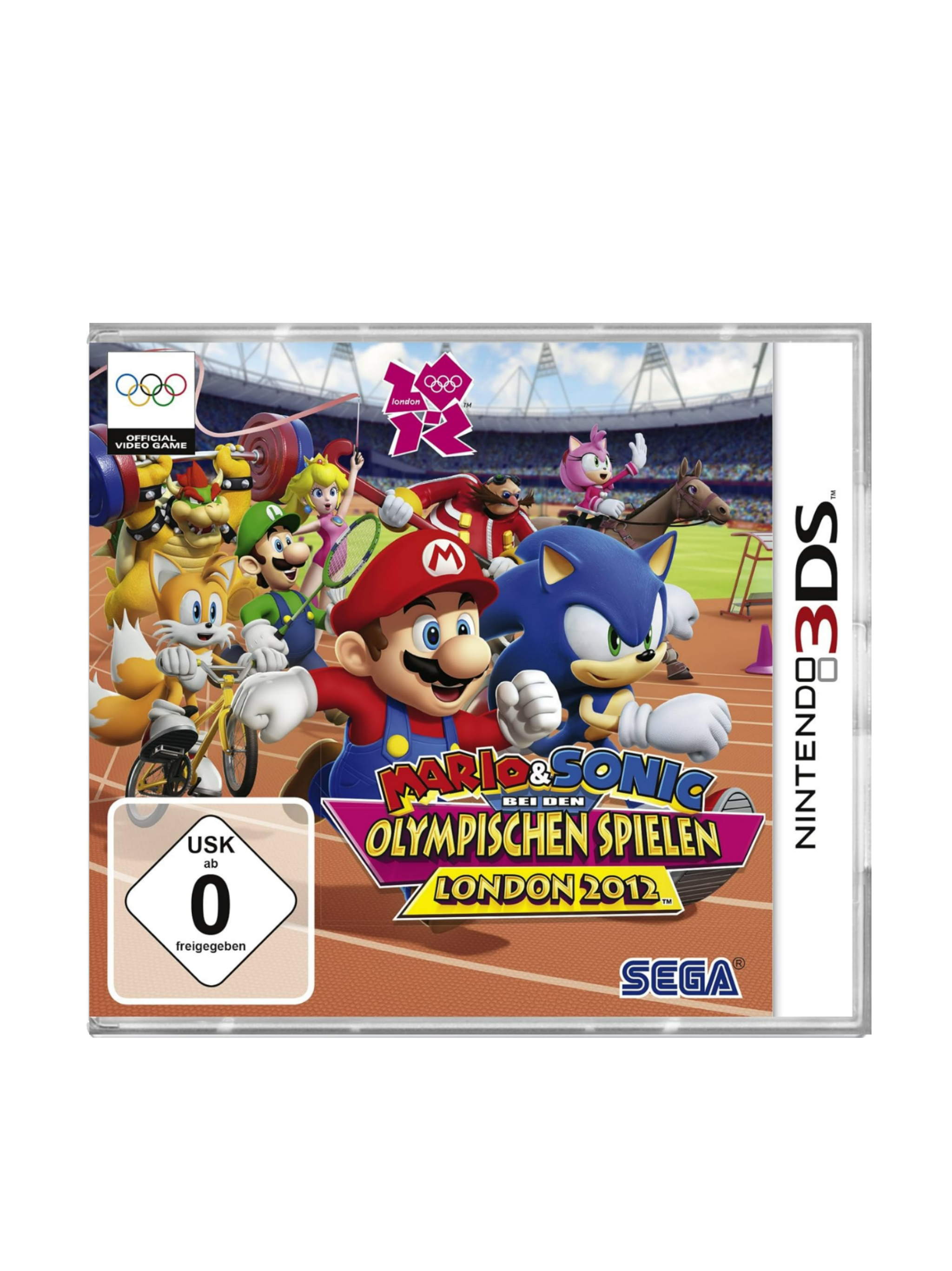 Mario und Sonic bei den Olympischen Spielen London 2012 Nintendo 2DS 3DS gebraucht