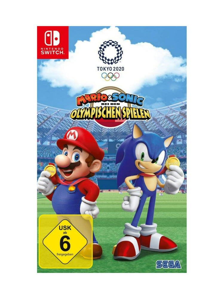 Mario & Sonic bei den Olympischen Spielen: Tokyo 2020 für Nintendo Switch – gebrauchtes Originalspiel mit Hülle