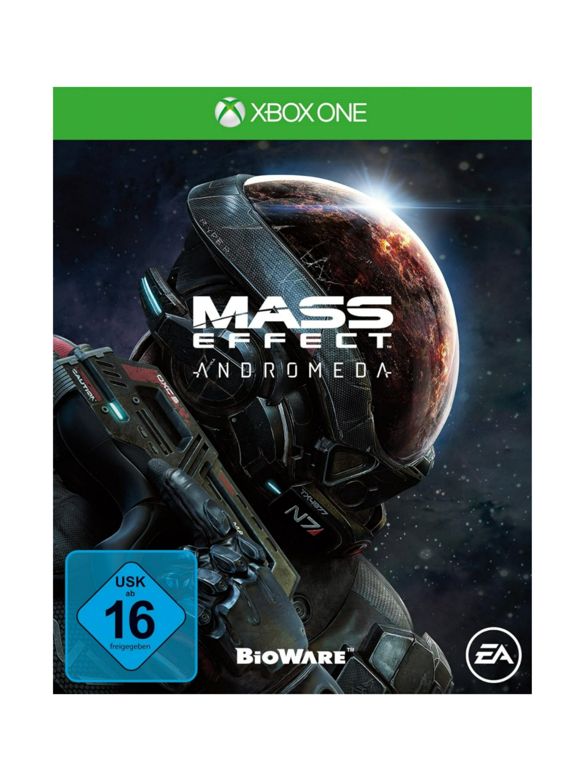 Mass Effect: Andromeda für Xbox One – gebrauchte Spielversion mit Originalhülle für Microsoft Xbox One, Sci-Fi-Action-RPG von BioWare.
