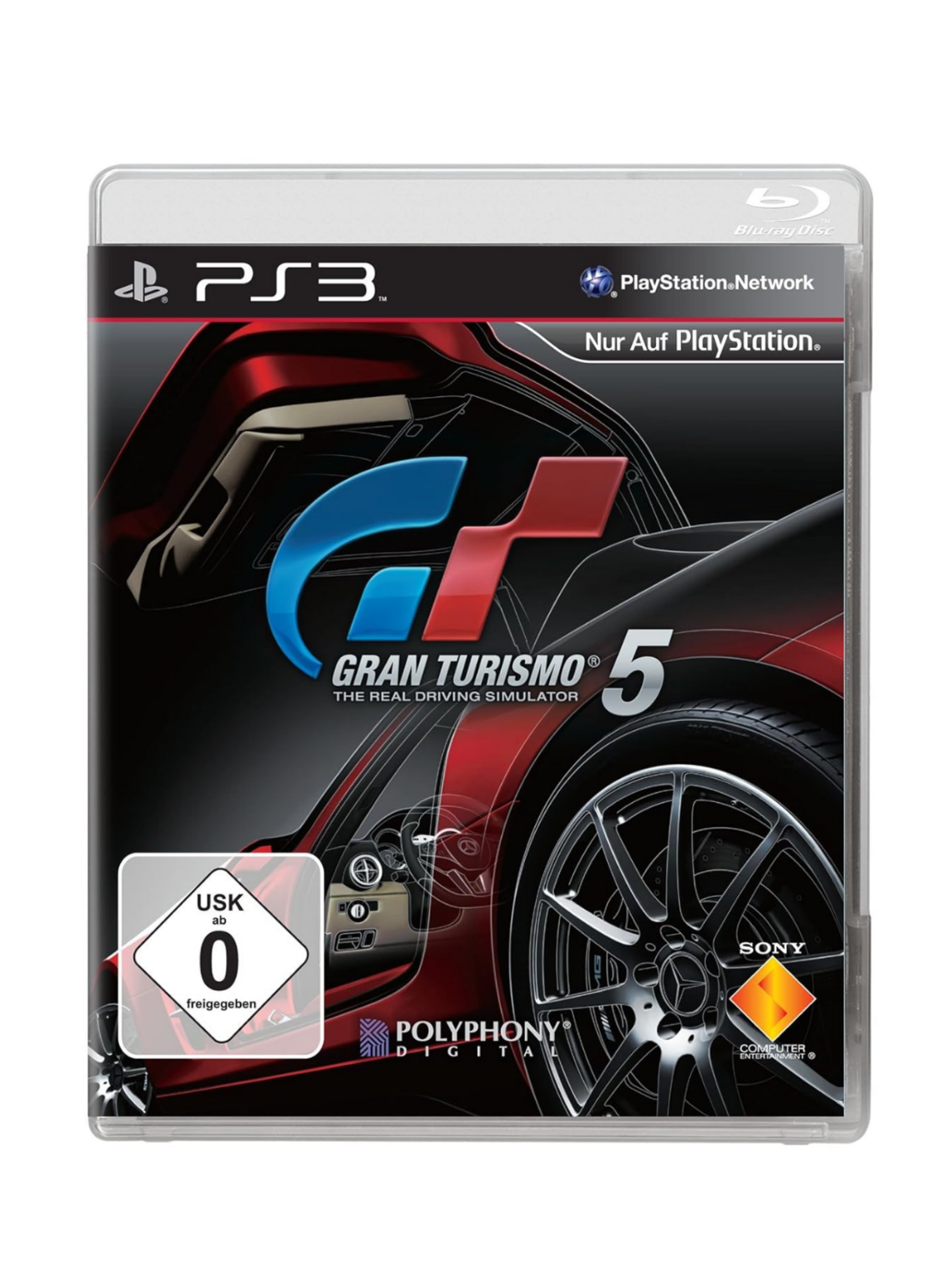 Gran Turismo 5 für PlayStation 3 – PS3 Rennsimulation mit vielen Fahrzeugen, realistischem Fahrverhalten, Karriere-Modus, Tuning und Motorsport-Rennen
