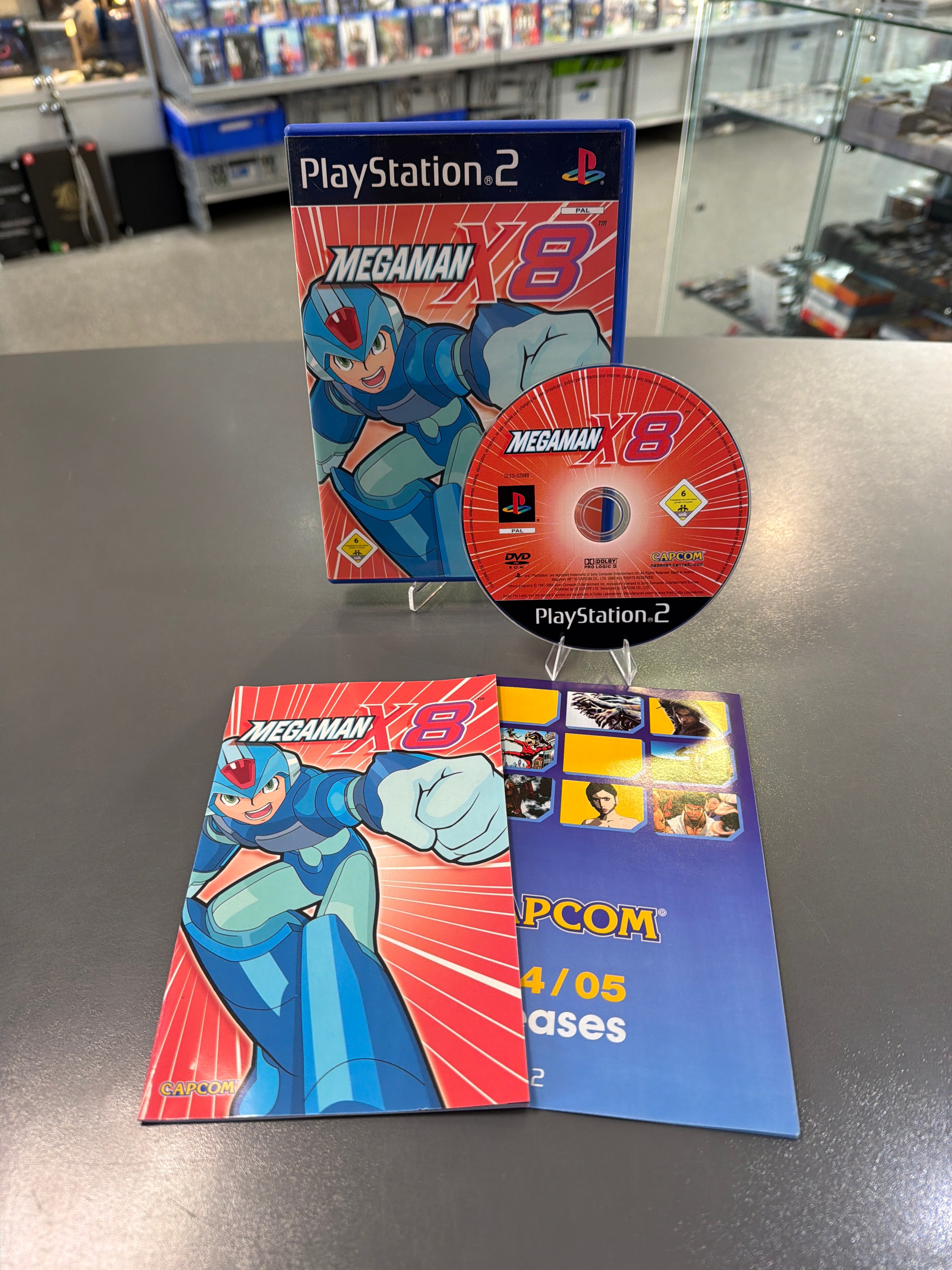 Mega Man X8 PS2 | Action Jump & Run von Capcom | guter Zustand gebraucht