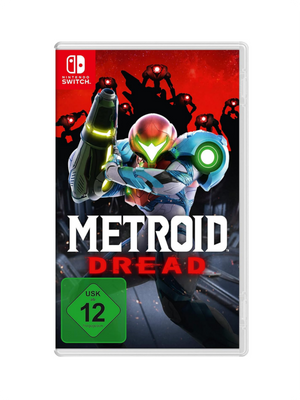 Metroid Dread Nintendo Switch Action Adventure Spiel Samus Aran Sci-Fi Platformer original Spielkarte