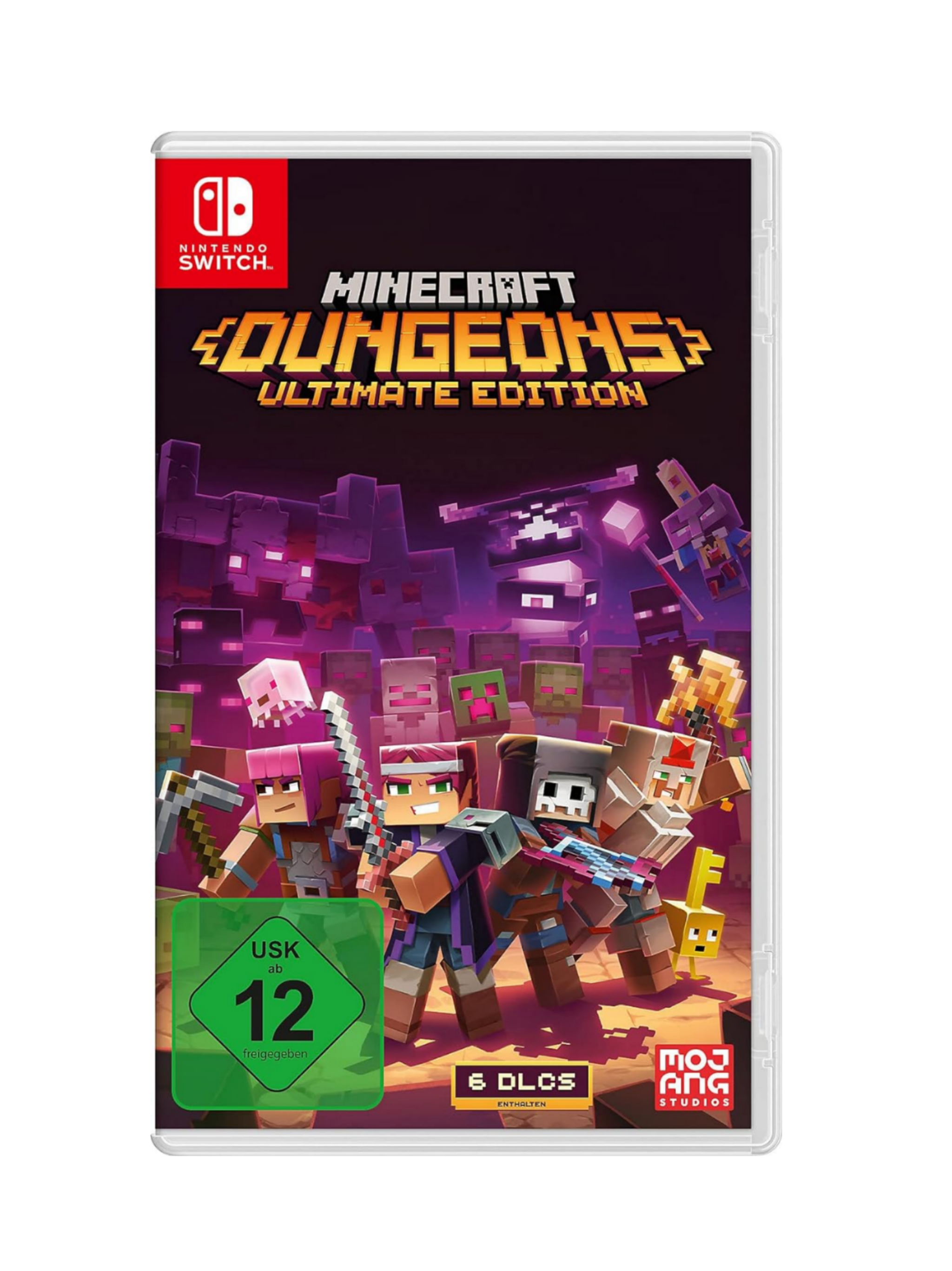 Minecraft Dungeons Ultimate Edition für Nintendo Switch – gebrauchtes Originalspiel mit Hülle