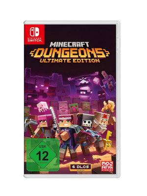 Minecraft Dungeons Ultimate Edition für Nintendo Switch – gebrauchtes Originalspiel mit Hülle