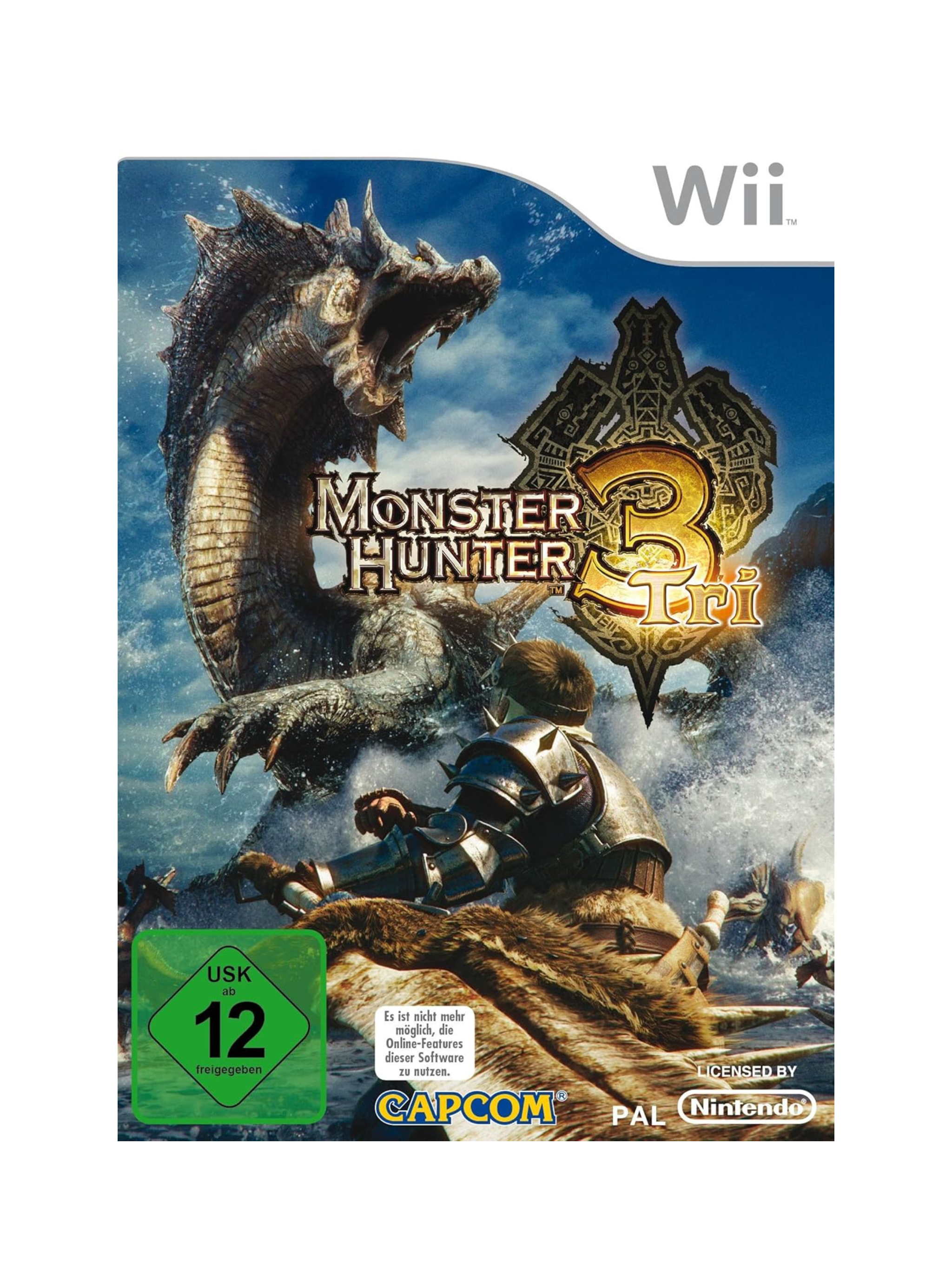 Monster Hunter Tri Nintendo Wii Spiel komplett gebraucht