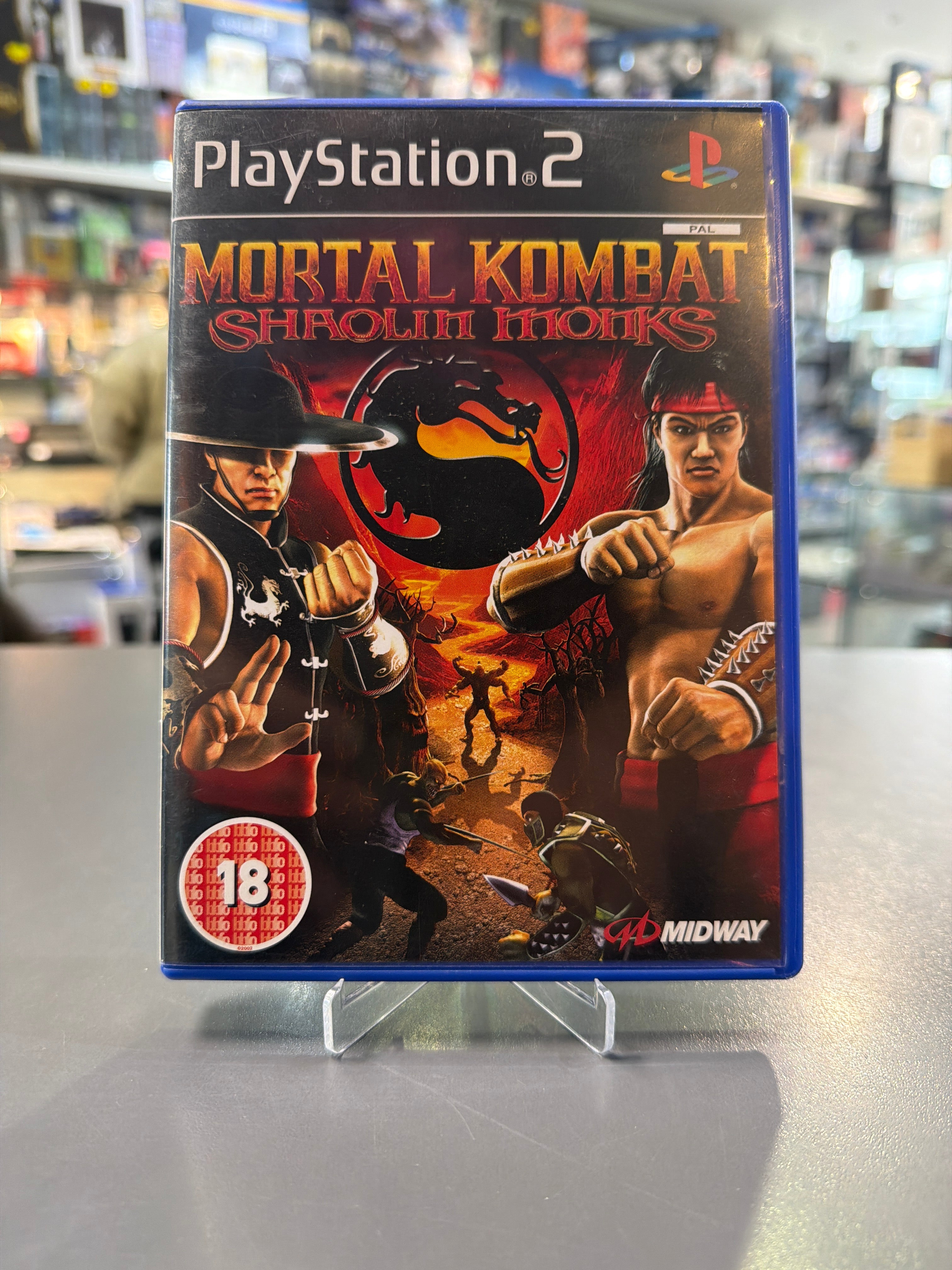 Mortal Kombat Shaolin Monks PS2 Spiel – PlayStation 2 Action-Beat’em-Up mit Liu Kang und Kung Lao im Mortal-Kombat-Universum (UK-Version)