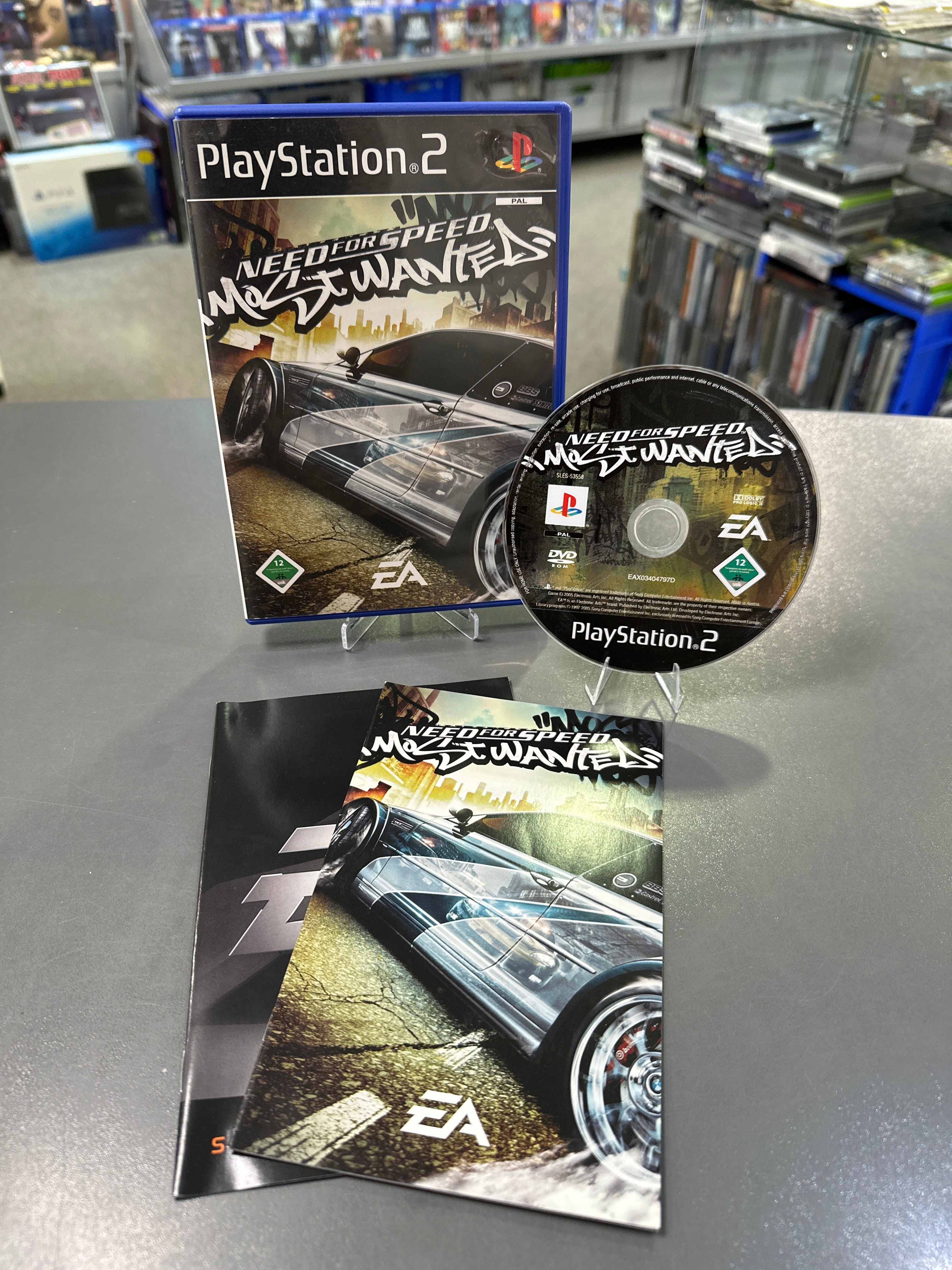 Need for Speed Most Wanted PlayStation 2 PS2 Racing Spiel kaufen Game Center VS Villingen-Schwenningen seit 1992