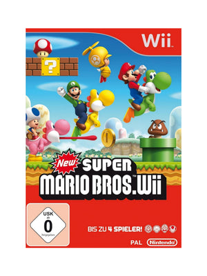 New Super Mario Bros. Wii für Nintendo Wii – gebrauchtes Jump'n'Run-Spiel