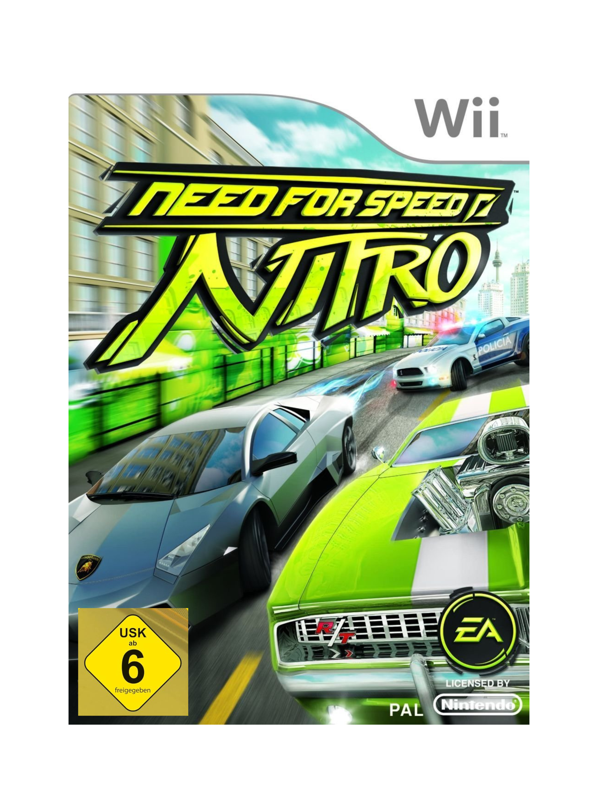 Need for Speed Nitro Nintendo Wii *gebraucht