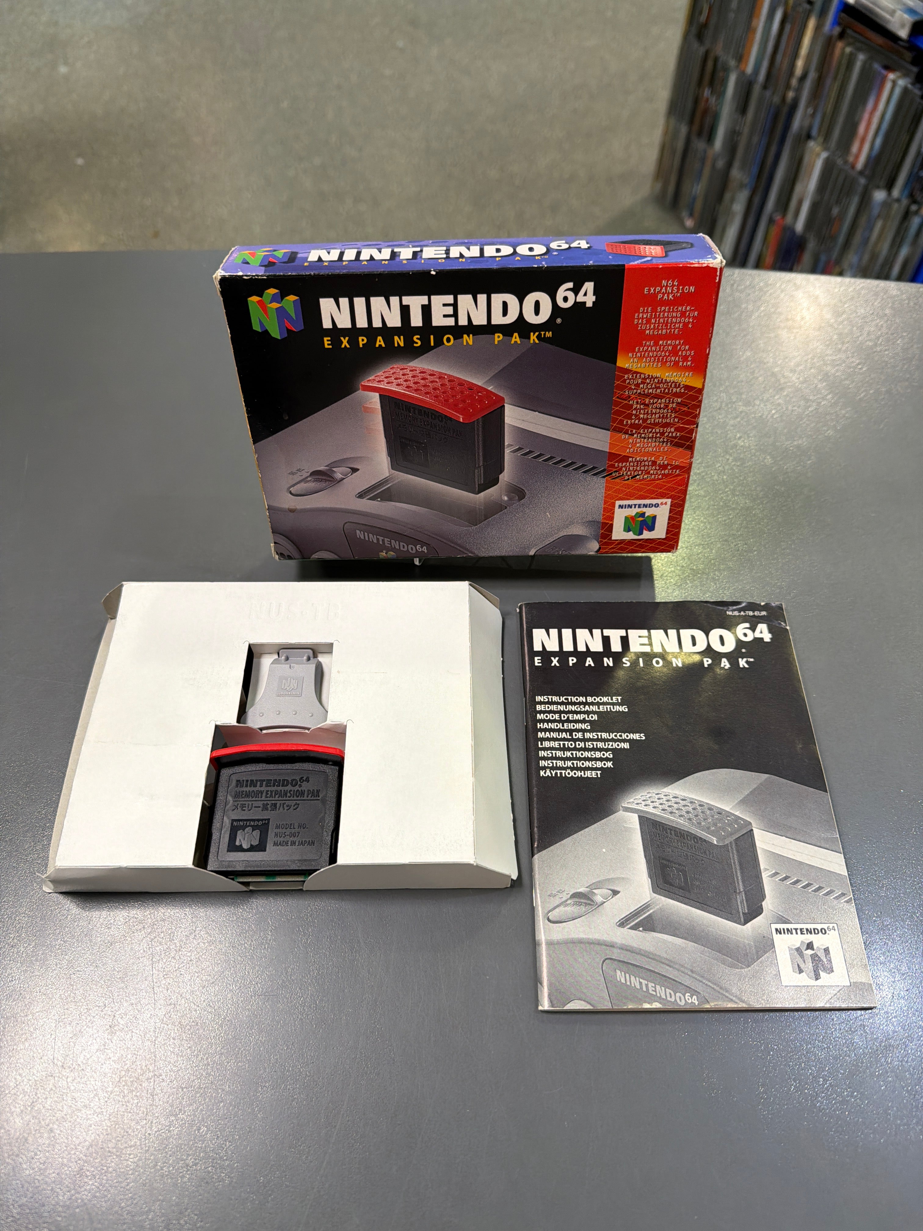 Nintendo 64 Expansion Pak kaufen N64 Zubehör Upgrade Konsole Game Center VS Villingen-Schwenningen seit 1992