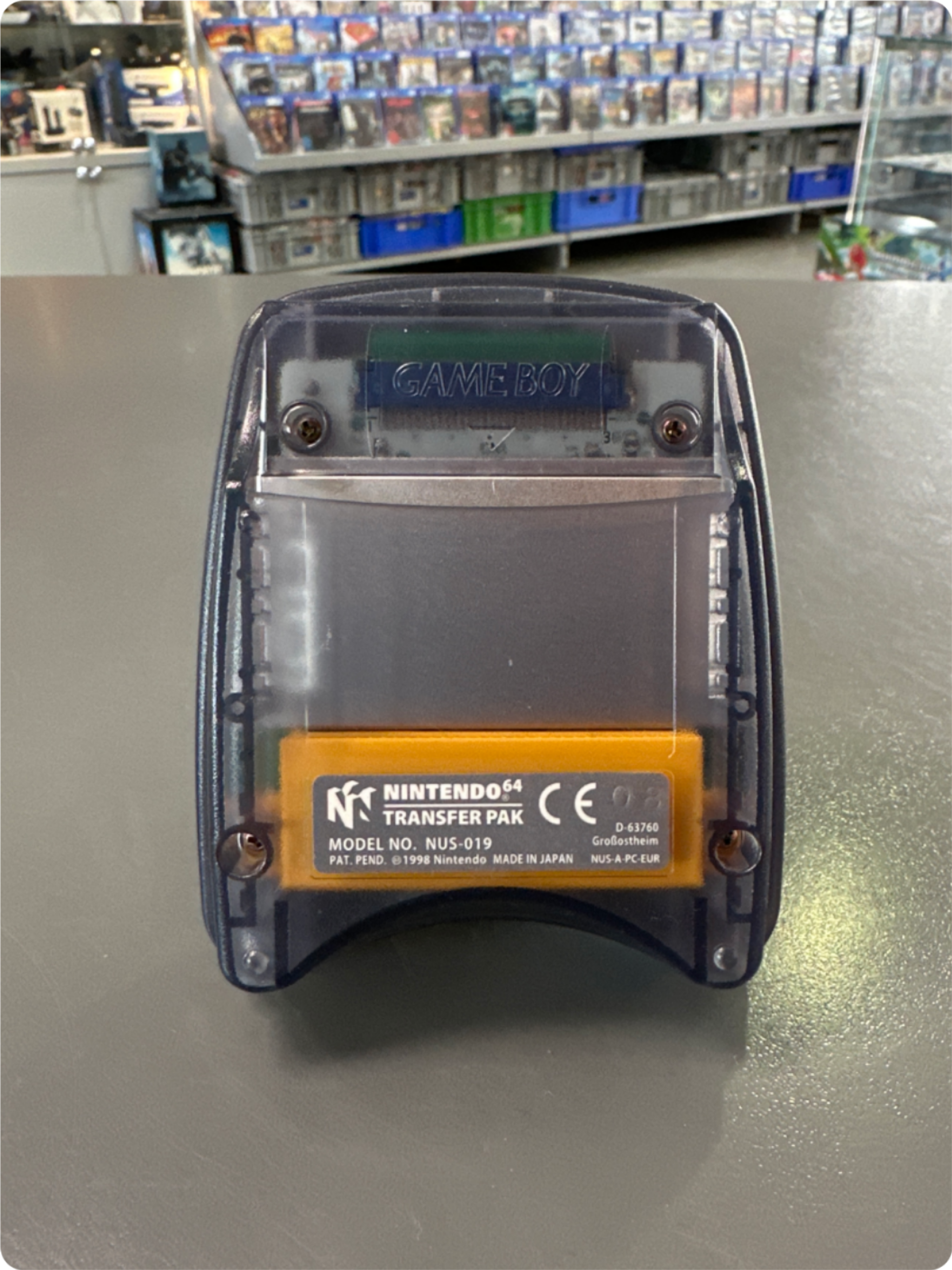 Nintendo 64 Transfer Pak kaufen Game Boy Pokémon Verbindung Zubehör Game Center VS Villingen-Schwenningen seit 1992