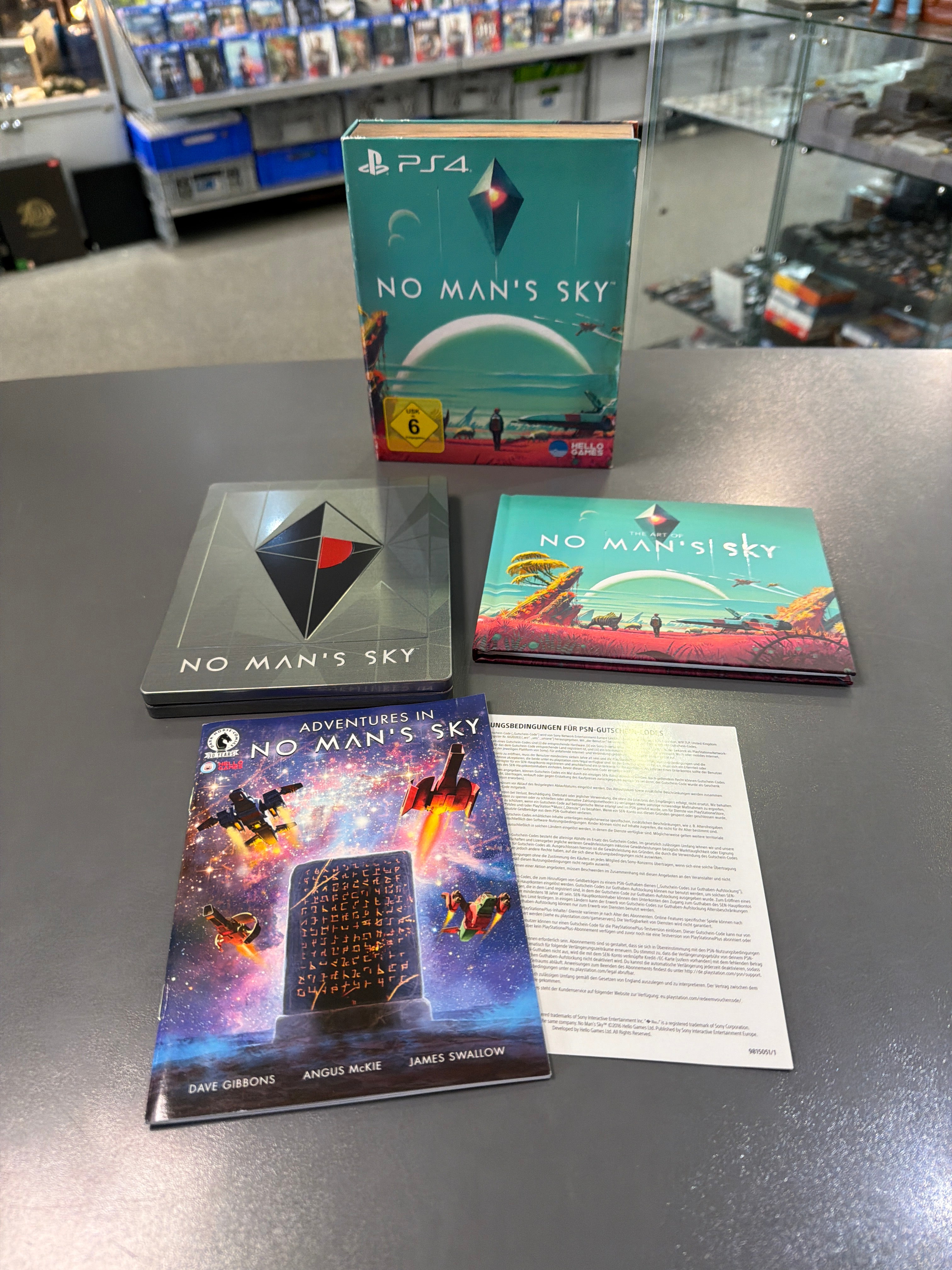 No Man’s Sky Limited Edition für PlayStation 4 PS4 als gebrauchtes Videospiel