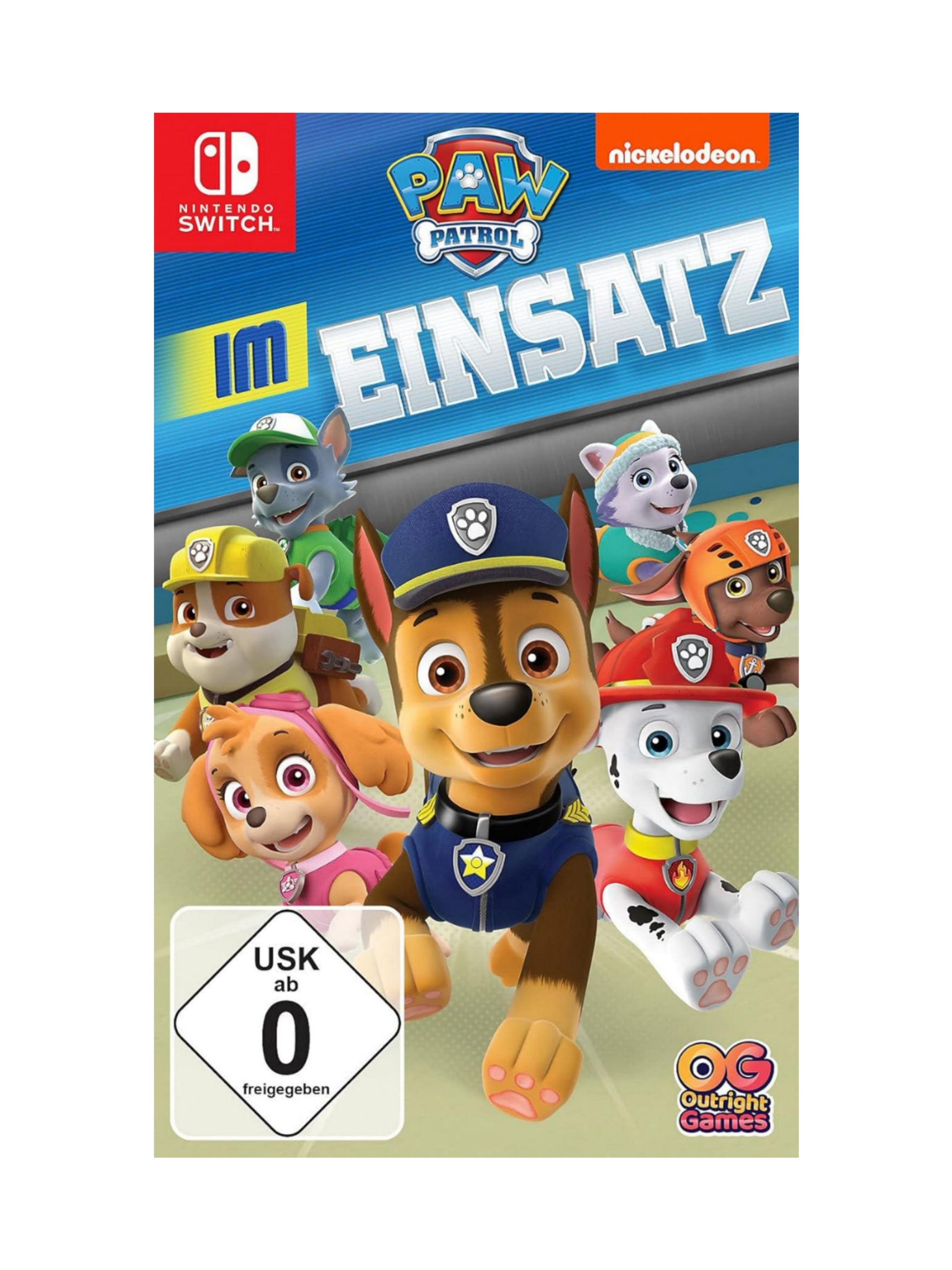 PAW Patrol: Im Einsatz für Nintendo Switch – gebrauchtes Originalspiel mit Hülle