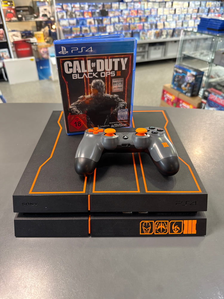 PlayStation 4 PS4 Call of Duty Black Ops III Limited Edition Konsole gebraucht mit Spiel und Controller