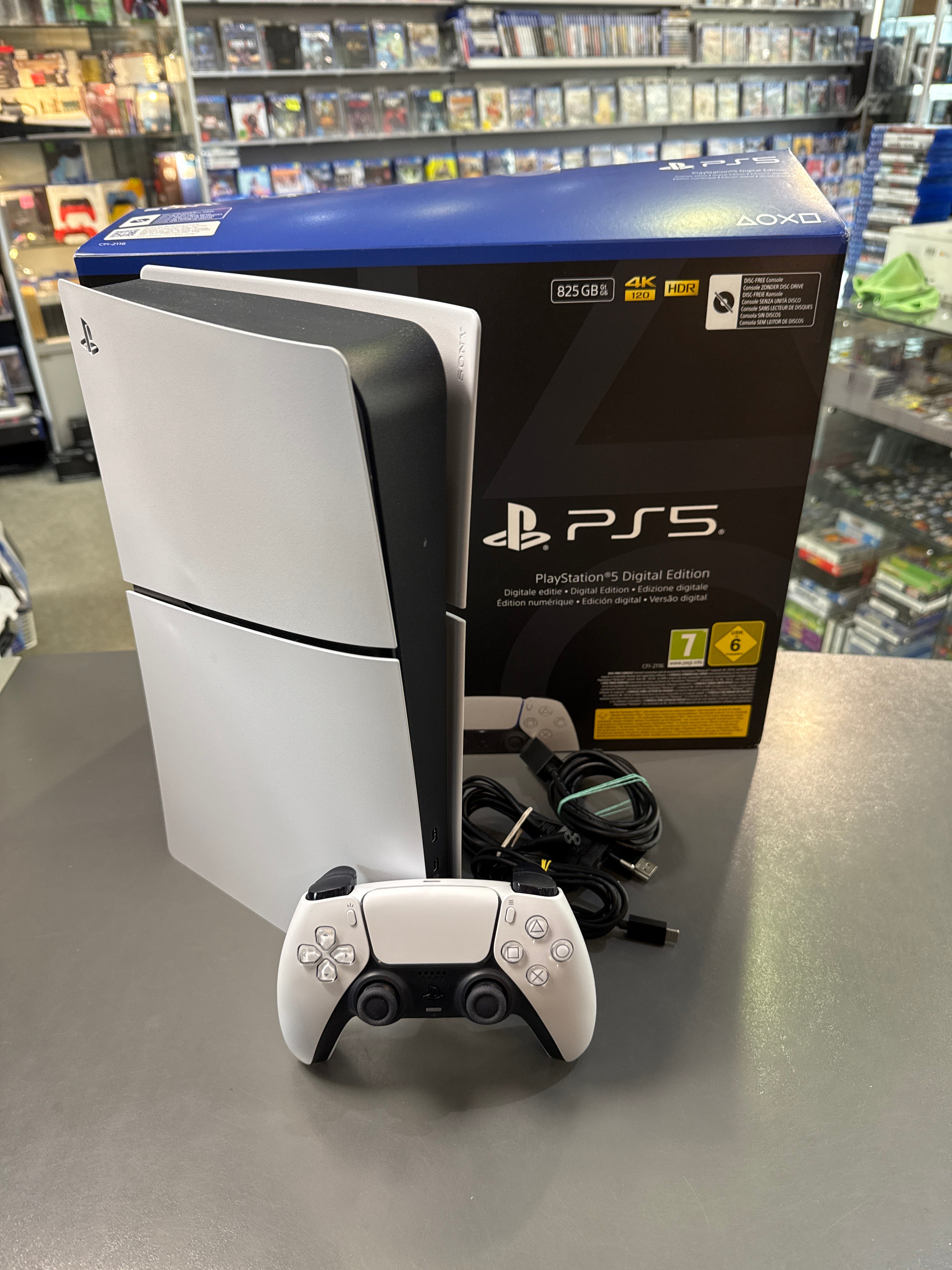 PS5 Slim gebraucht, Digital Edition, sehr guter Zustand
