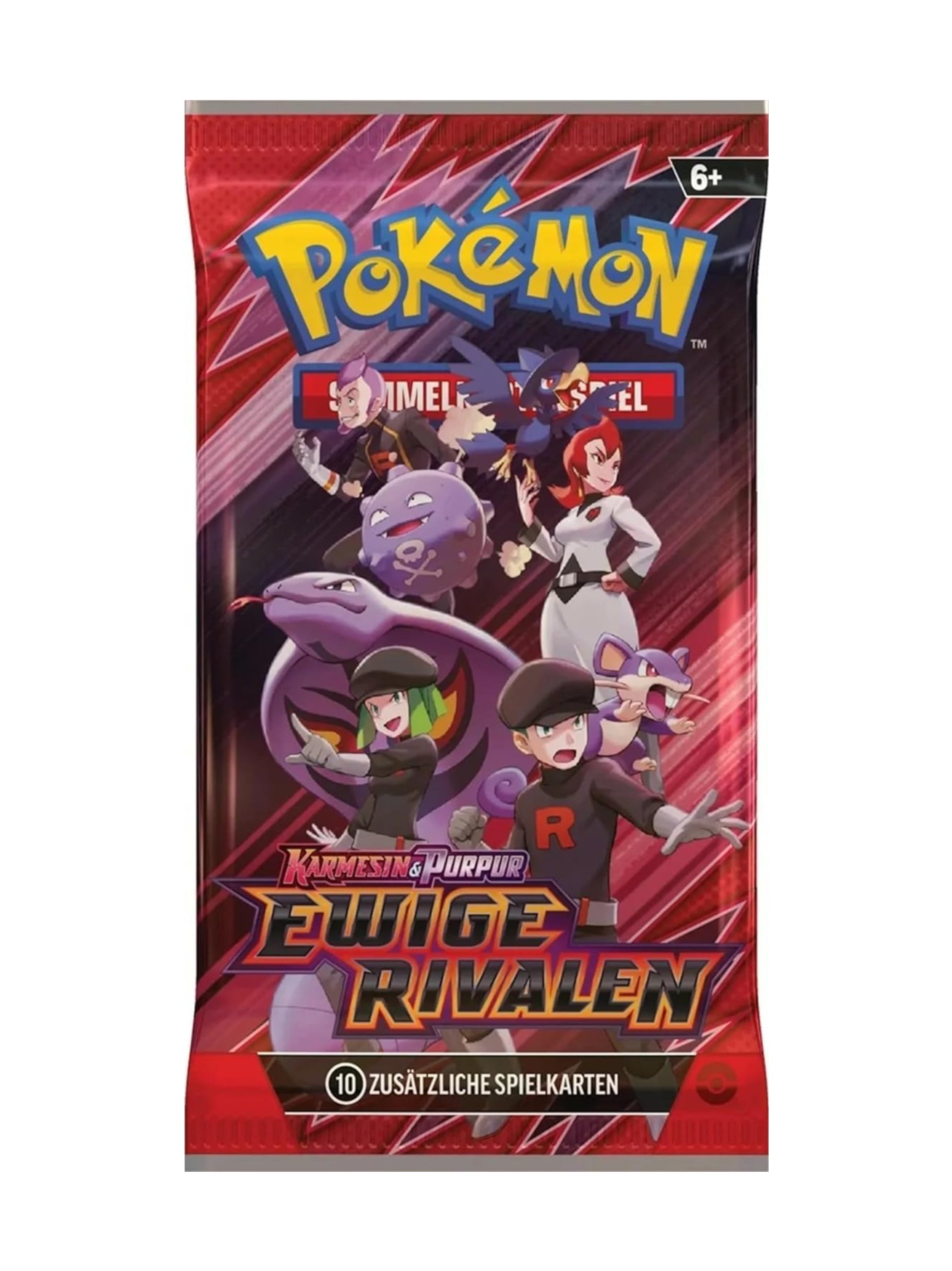 Pokémon Ewige Rivalen KP10 Karmesin und Purpur Booster Deutsch neu und originalverpackt