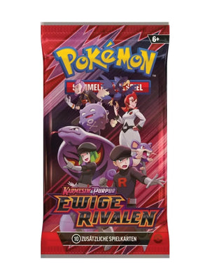 Pokémon Ewige Rivalen KP10 Karmesin und Purpur Booster Deutsch neu und originalverpackt