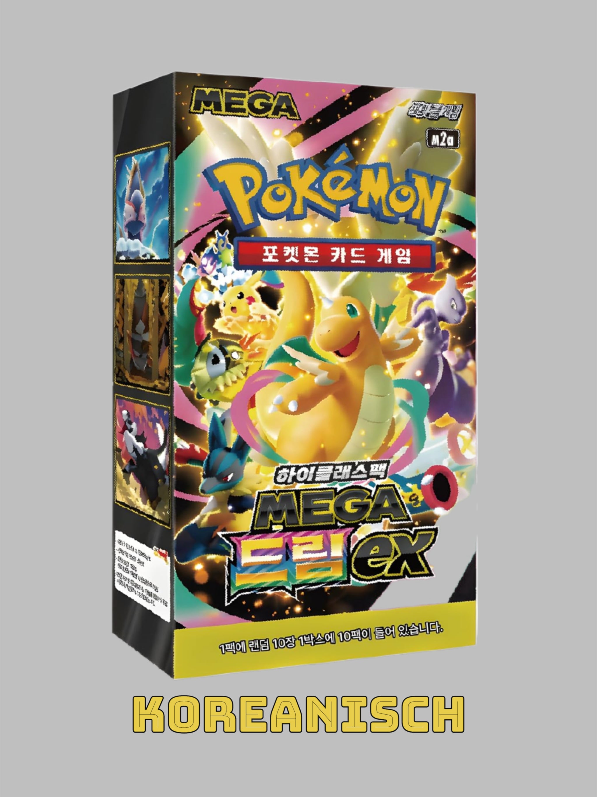 Pokémon MEGA Dream EX Display koreanisch Booster Display Box versiegelt Trading Card Game TCG Booster Packs Sammelkarten Pokémon EX Serie