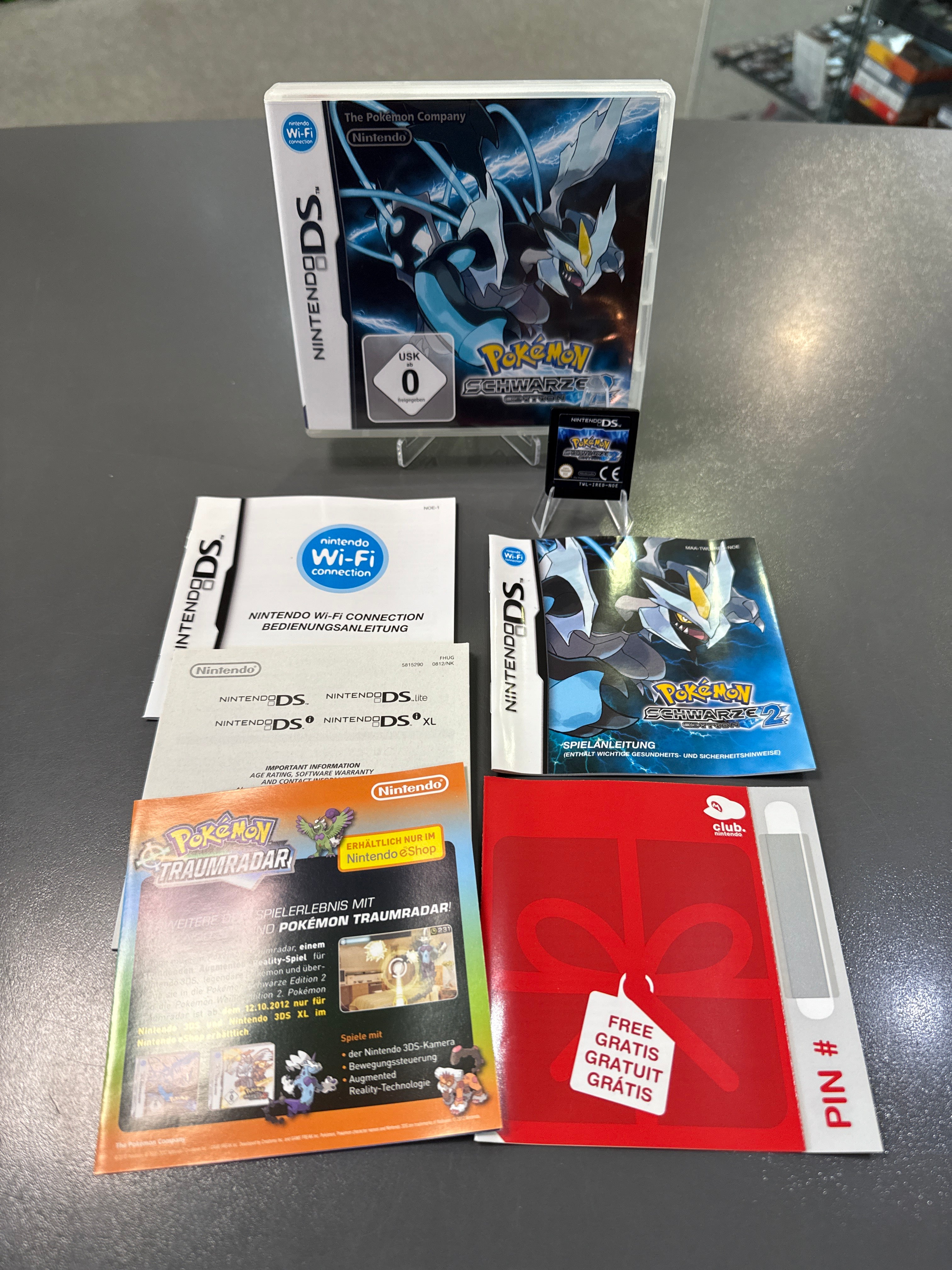 Pokémon Schwarze Edition 2 Nintendo DS | komplett mit Anleitung | gebraucht