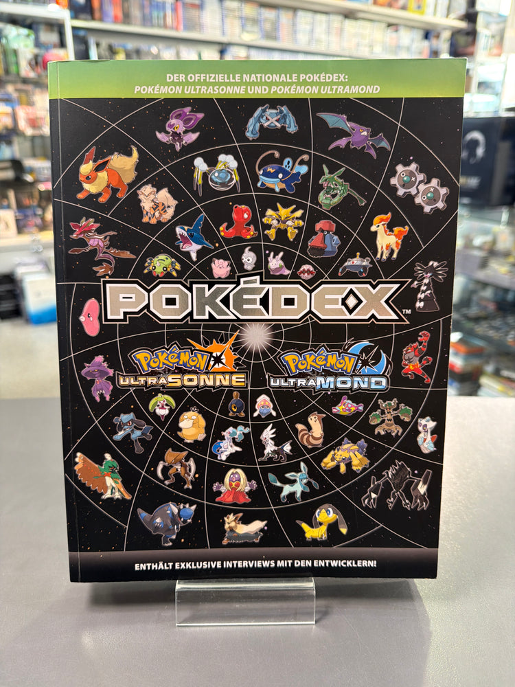 Pokémon Ultrasonne und Ultramond Pokédex Lösungsbuch für Nintendo 3DS gebraucht mit Alola-Pokédex und Strategie-Guide.