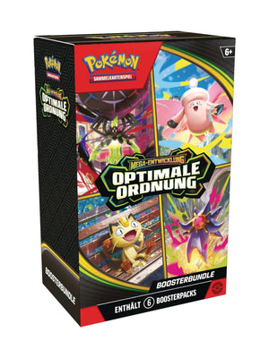 Pokémon Sammelkartenspiel Mega-Entwicklung Optimale Ordnung 6 Boosterpacks Display original versiegelt TCG