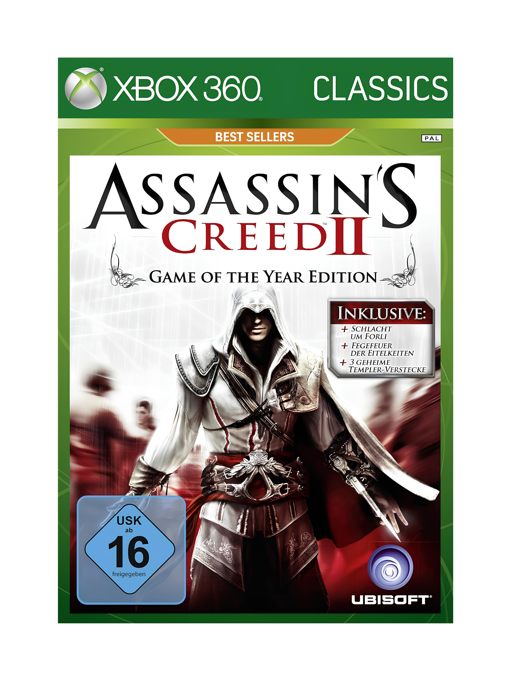 Assassin's Creed 2 Game of the Year Edition Xbox 360 Classic gebraucht – Ezio Auditore Abenteuer