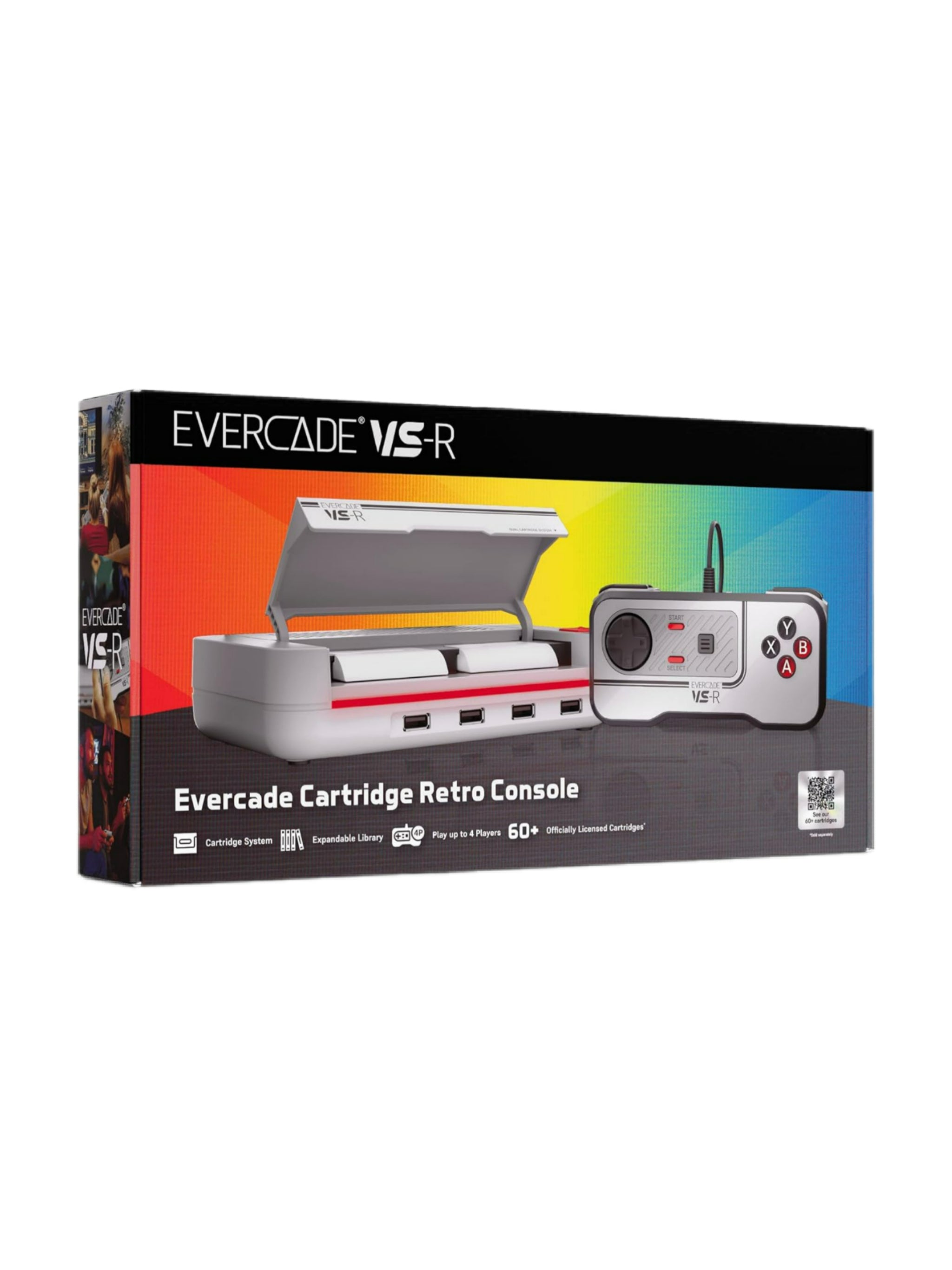 Blaze Evercade VS-R Solo Retro Gaming Konsole Cartridge System TV HDMI