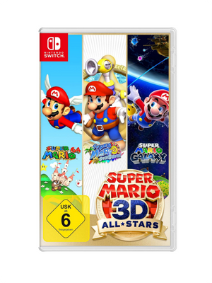 Super Mario 3D All-Stars Nintendo Switch Neuware – Super Mario 64, Sunshine und Galaxy