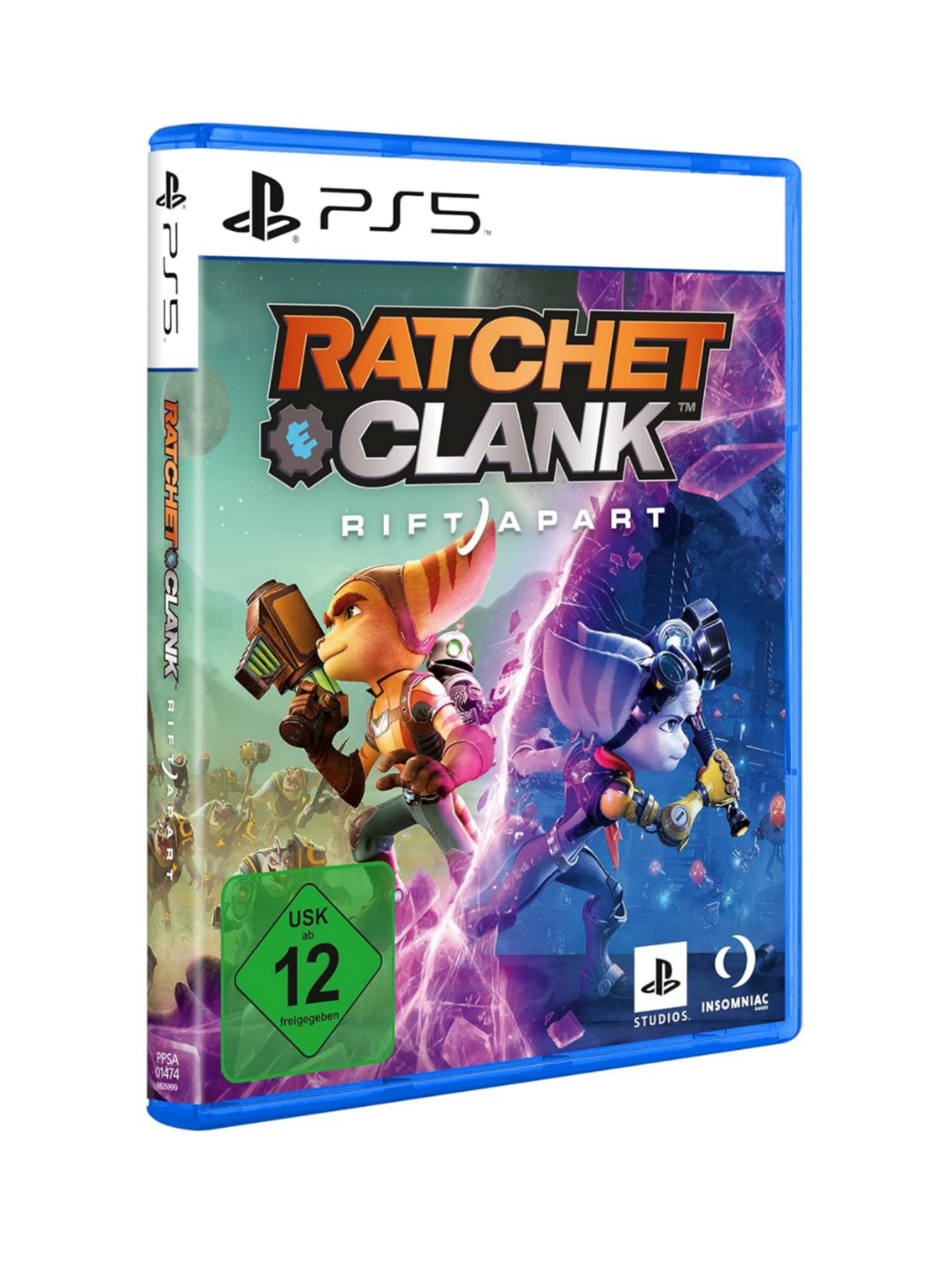 Ratchet & Clank Rift Apart PS5 gebraucht Standard Edition mit Hülle und Disc