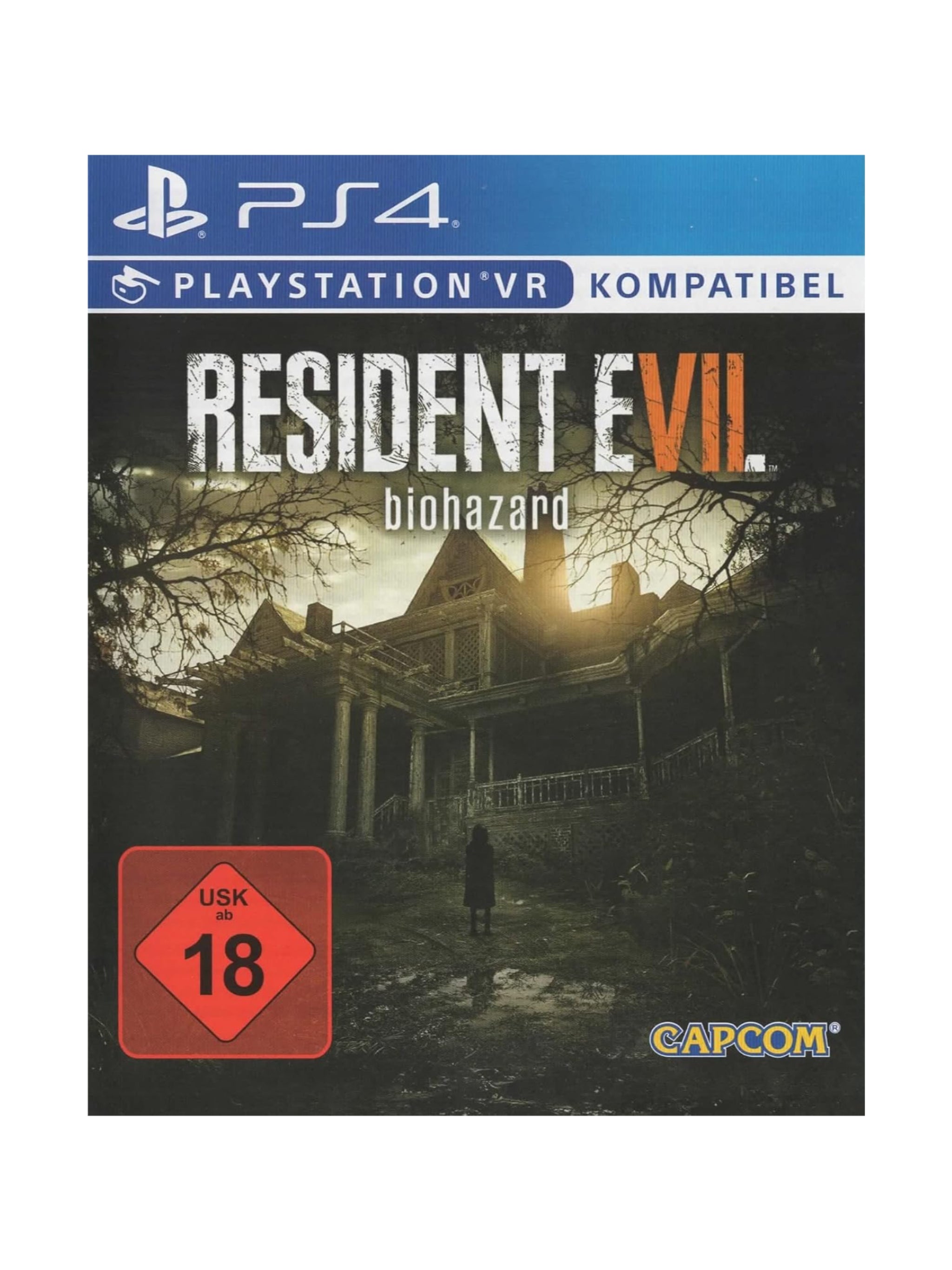 Resident Evil 7 Biohazard PlayStation 4 PS4 gebraucht mit Original Spiel Blu-ray und Verpackung