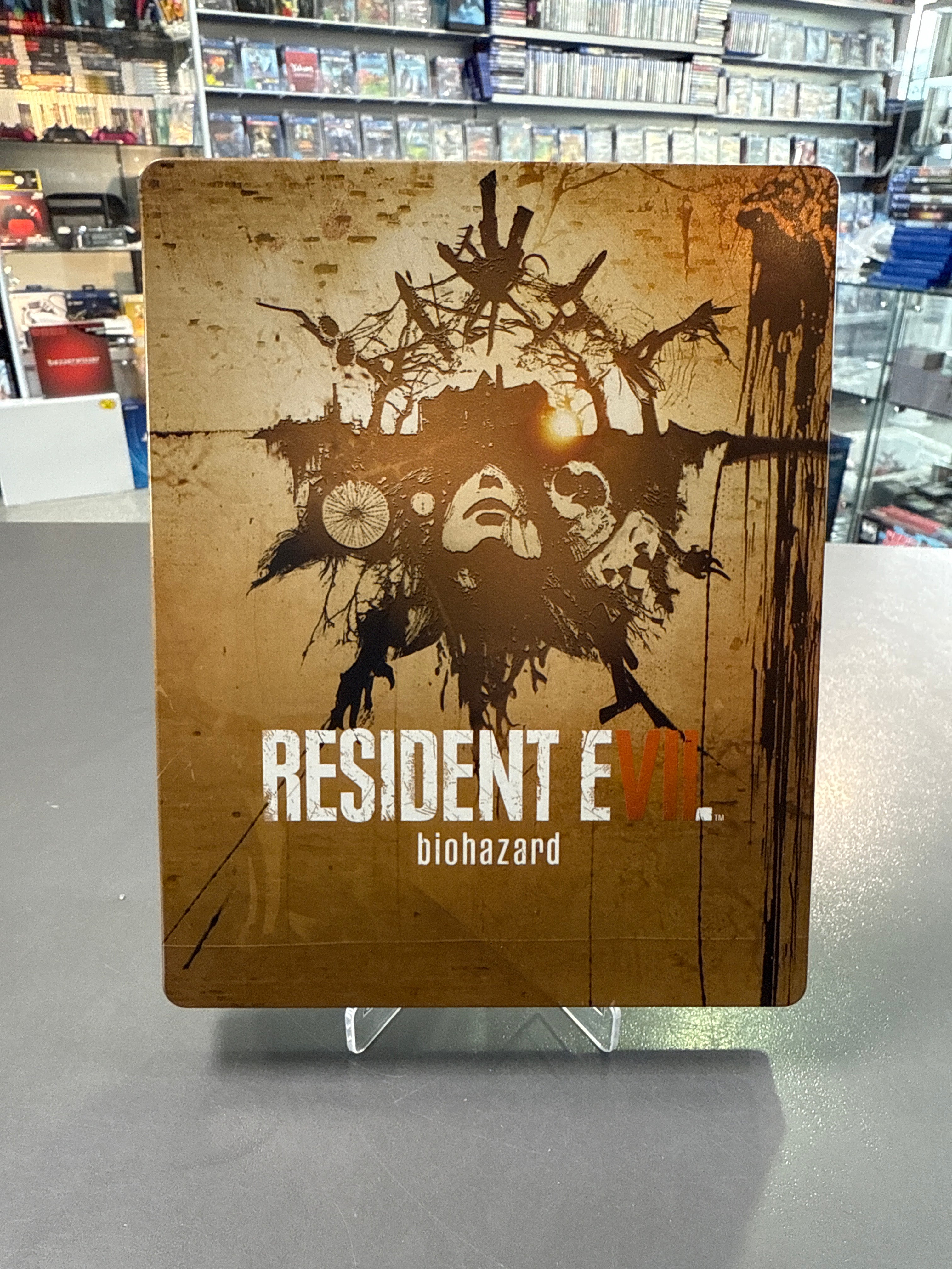 Resident Evil 7 Biohazard PlayStation 4 PS4 gebraucht mit Original Spiel Blu-ray und Verpackung
